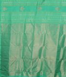 Green Handwoven Kanjivaram Silk Saree T3096324