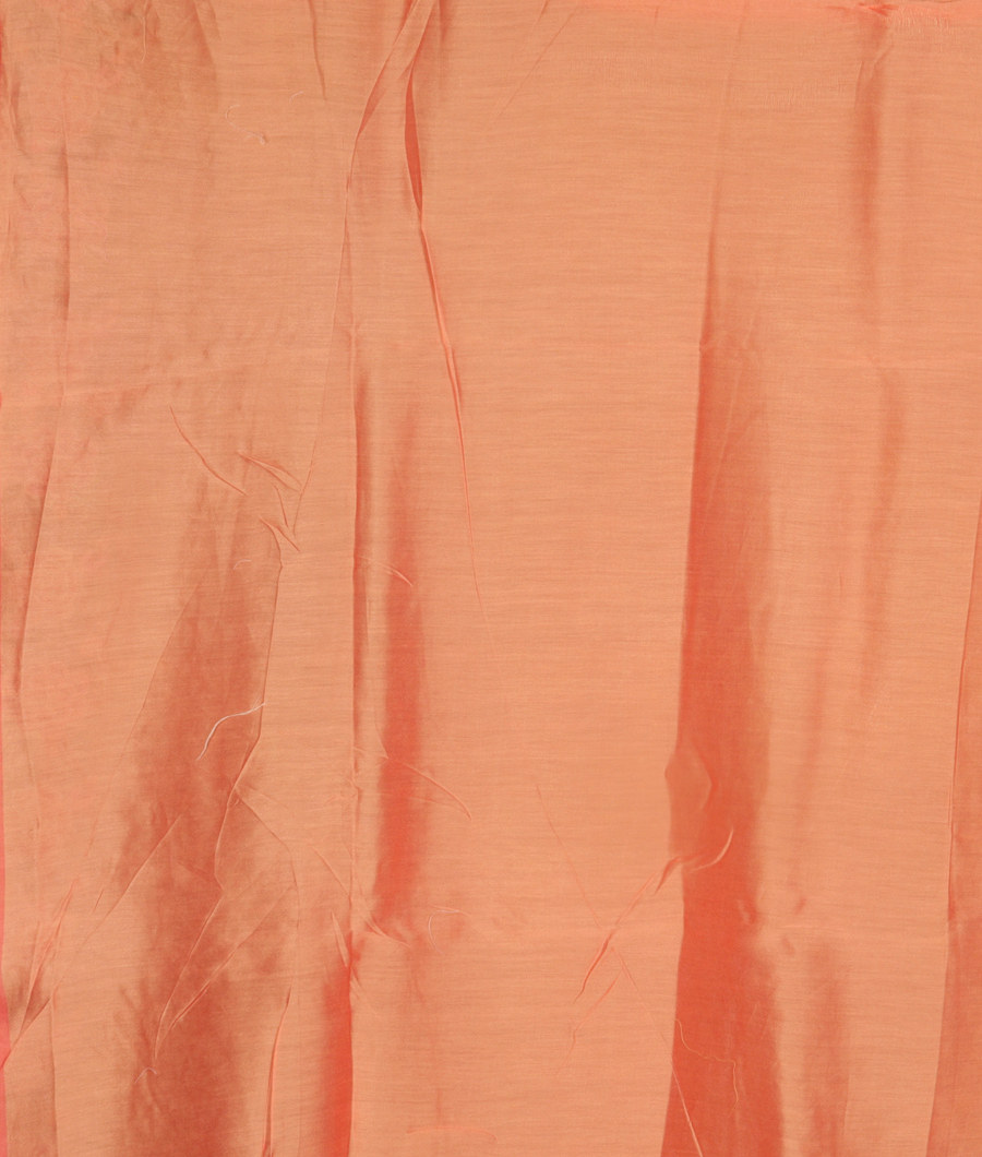 Peach Organza Embroidery Saree T2896063