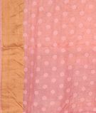 Peach Silk Kota Embroidery Saree  T2866753