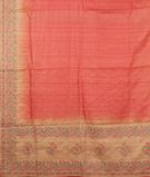 Pink Tussar Embroidery Saree T2990874