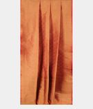 Pinkish Orange Banaras Silk Saree T3004992