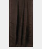 Black Handwoven Linen Saree T2675682