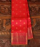 Pinkish Red Soft Silk Saree T3081861