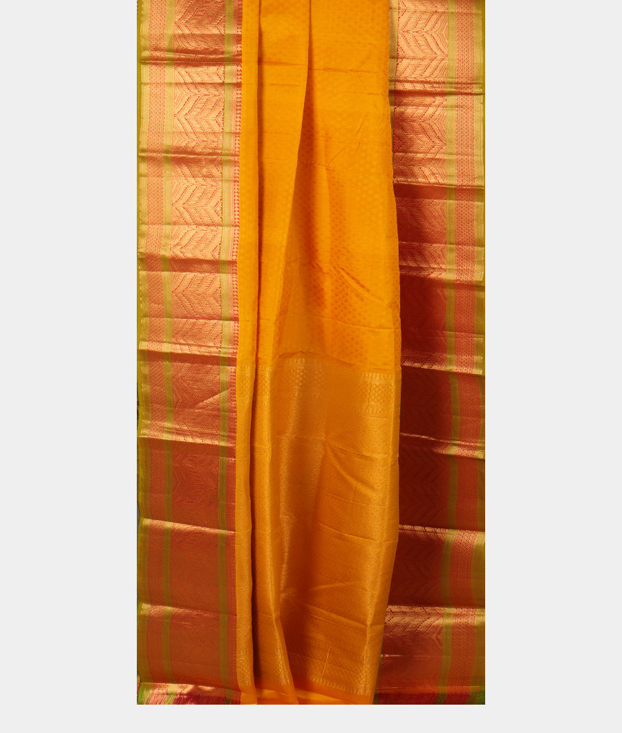 Yellow Soft Silk Saree T3084292