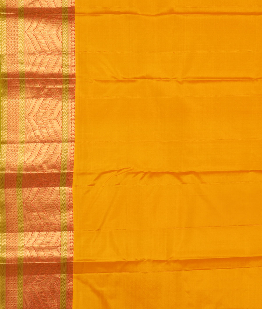 Yellow Soft Silk Saree T3084293