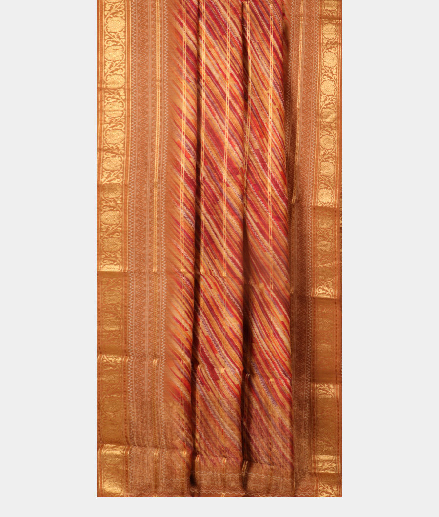 Beige Tussar Printed Saree T2986602