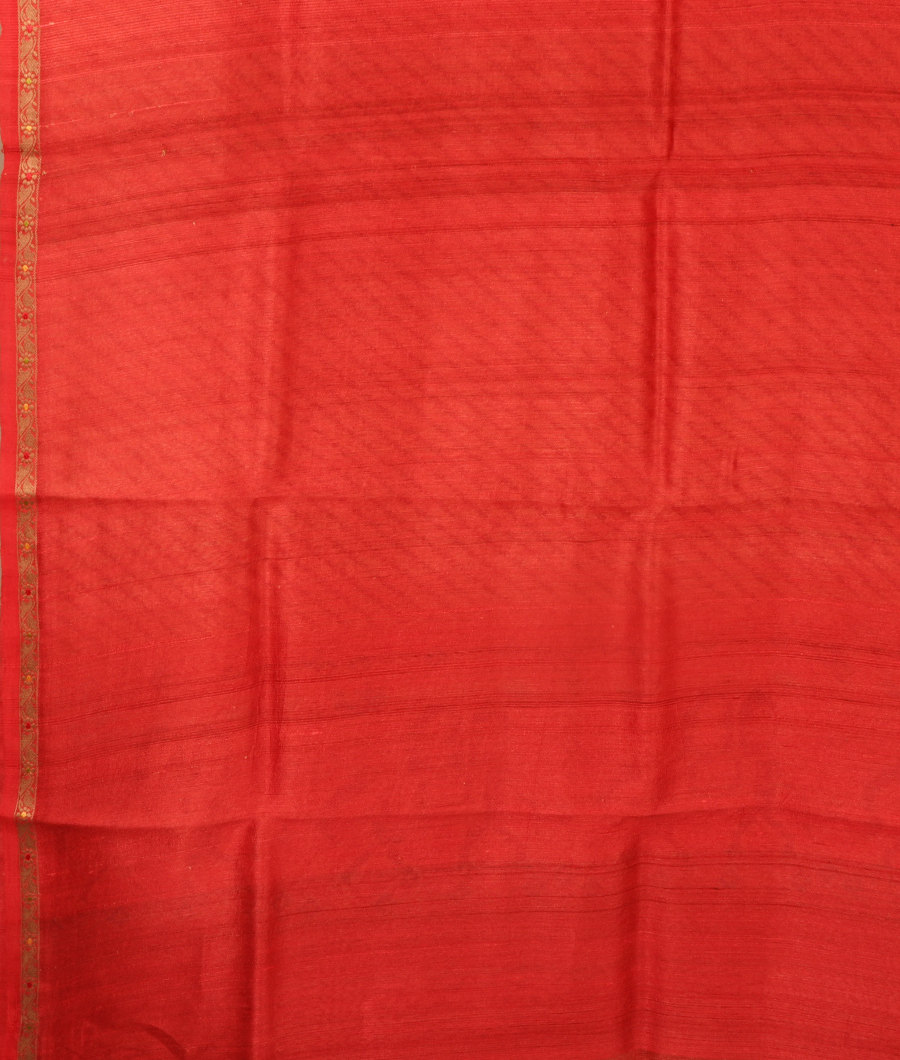 Beige Tussar Printed Saree T3098564