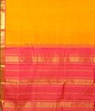 Yellow Handwoven Kanjivaram Silk Saree T2915384