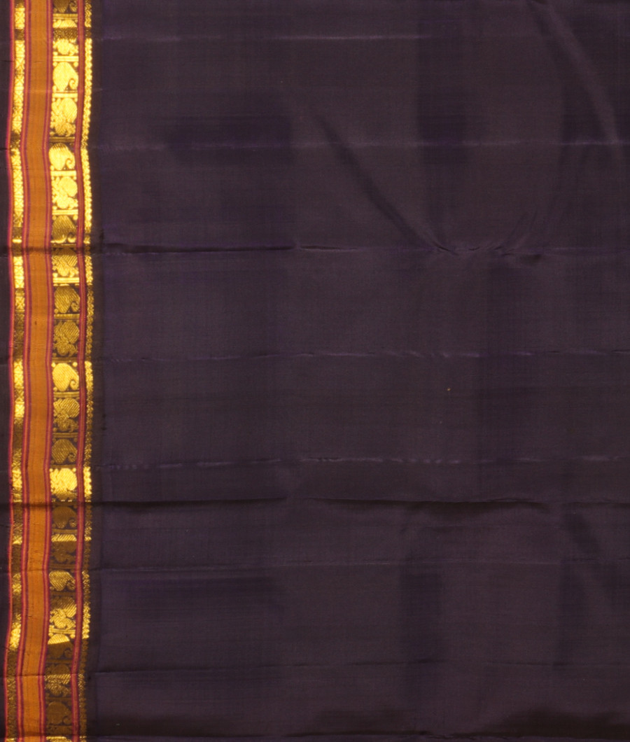 Green Handwoven Kanjivaram Silk Saree T3041253