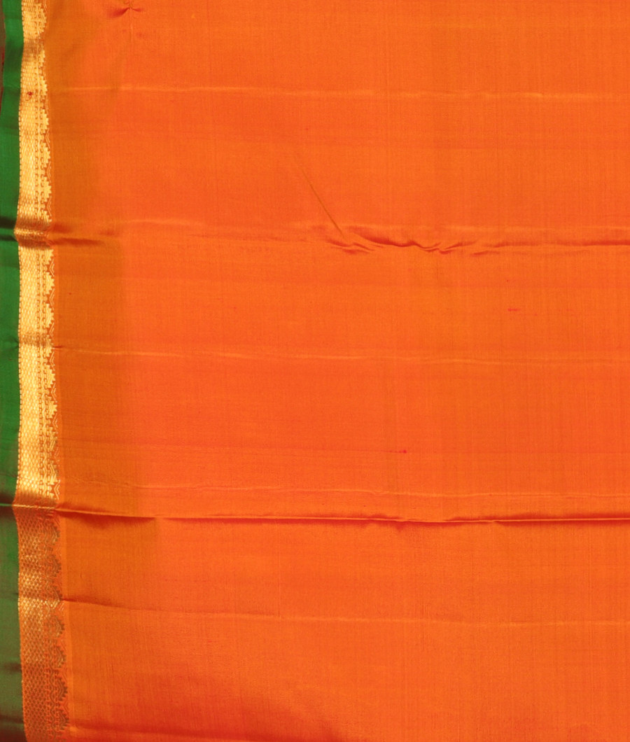Red Handwoven Kanjivaram Silk Saree T2121913