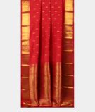 Red Handwoven Kanjivaram Silk Saree T2912402