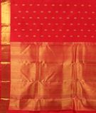 Red Handwoven Kanjivaram Silk Saree T2912404