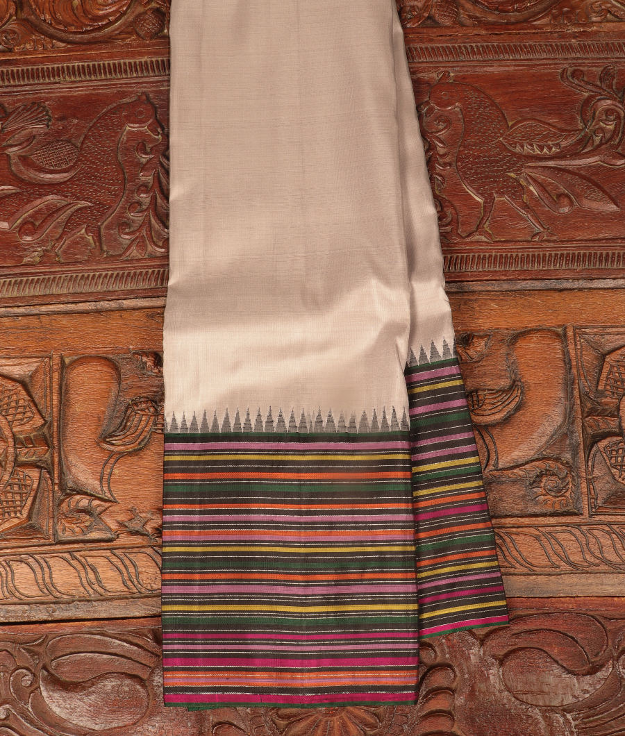 Grey Handwoven Kanjivaram Silk Saree T306871-image