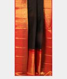 Black Handwoven Kanjivaram Silk Saree T3035172