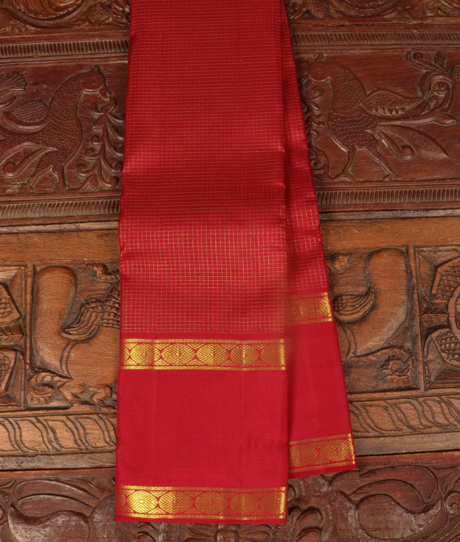 Maroon Handwoven Kanjivaram Silk Saree T309336-image