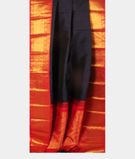 Midnight Blue Handwoven Kanjivaram Silk Saree T3059202