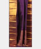 Purple Handwoven Kanjivaram Silk Saree T3078232