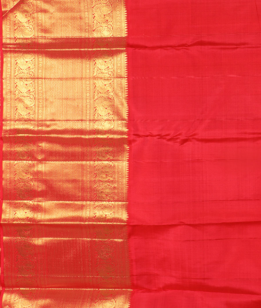 Grey Handwoven Kanjivaram Silk Saree T3073463