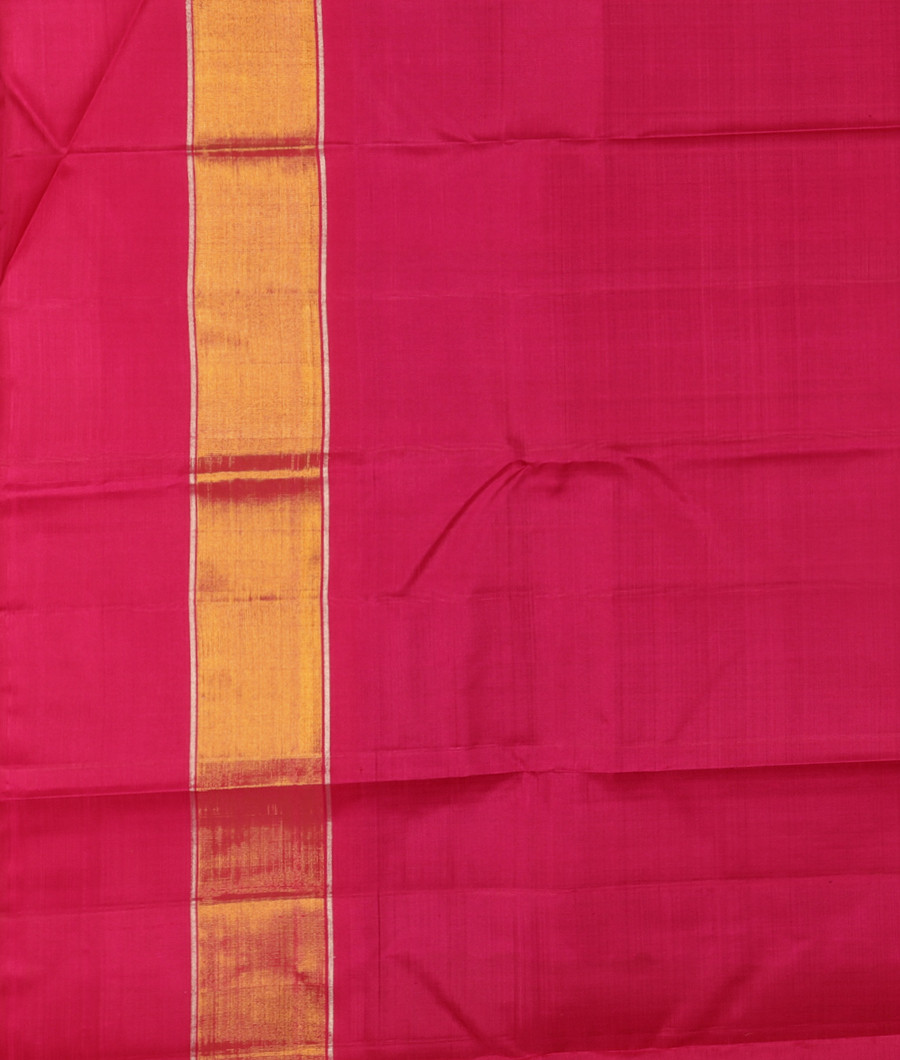 Blue Handwoven Kanjivaram Silk Saree T2886123