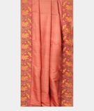 Pink Tussar cutwork saree T3034444