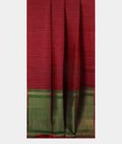Maroon Woven Raw Silk Saree T3105642