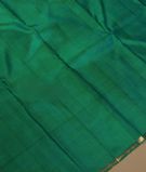 Peacock Green Handwoven Kanjivaram Silk Saree T2936343