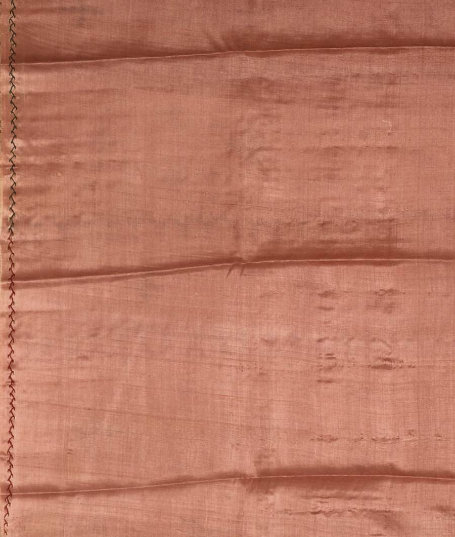 Dusty Pink Tussar Printed Saree T3010793