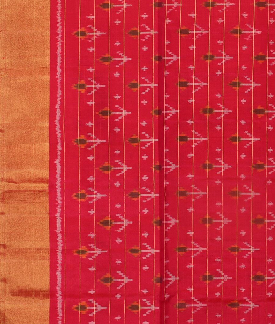 Yellow Woven Raw Silk Saree T3110903