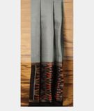 Grey Woven Raw Silk Saree T3110782
