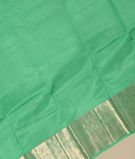 Green Handwoven Organza Kanjivaram Silk Saree T3053373