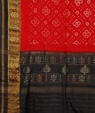Red Bandhani Patola Silk Saree T3110934