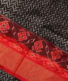 Black Ikat Silk Saree T2045611