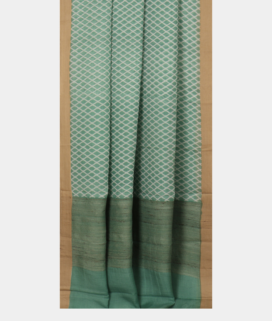 White Kota Cotton Saree T3085362