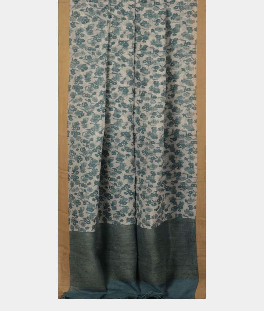 White Kota Cotton Saree T3085102