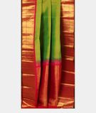 Green Handwoven Kanjivaram Silk Saree T3106072