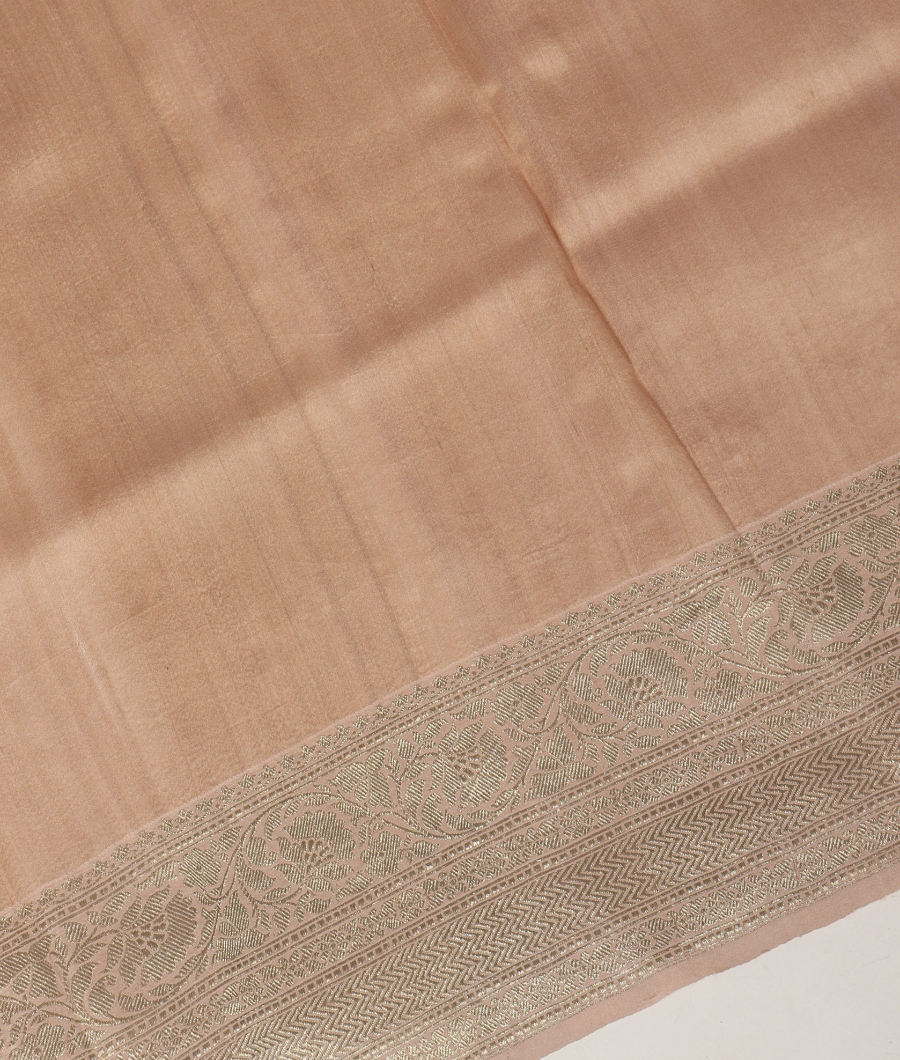 Pink Banaras Kathan Silk Saree T3126103