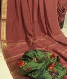 Mauve Pink Mysore Silk Saree T3086291