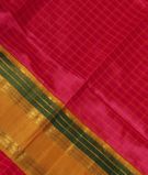 Pinkish Orange Silk Cotton Saree T3091101