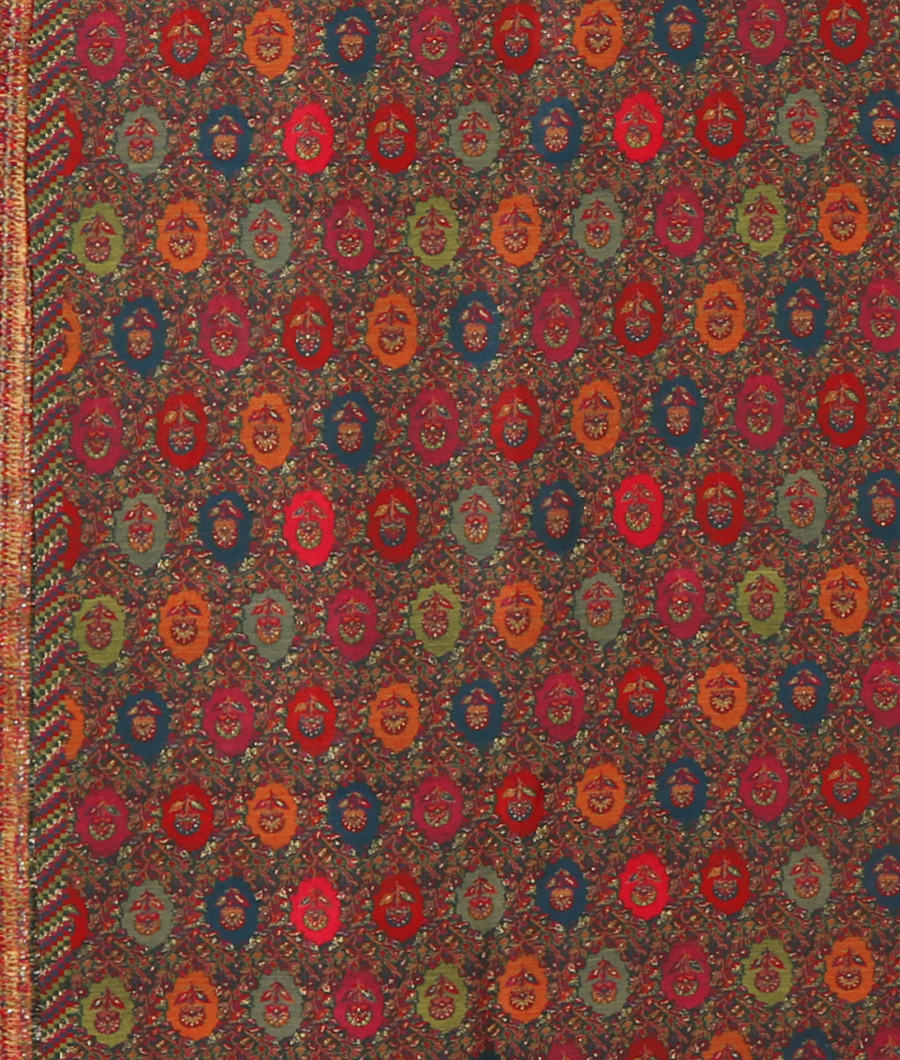 Green Cashmere Kani Silk Saree T3073173