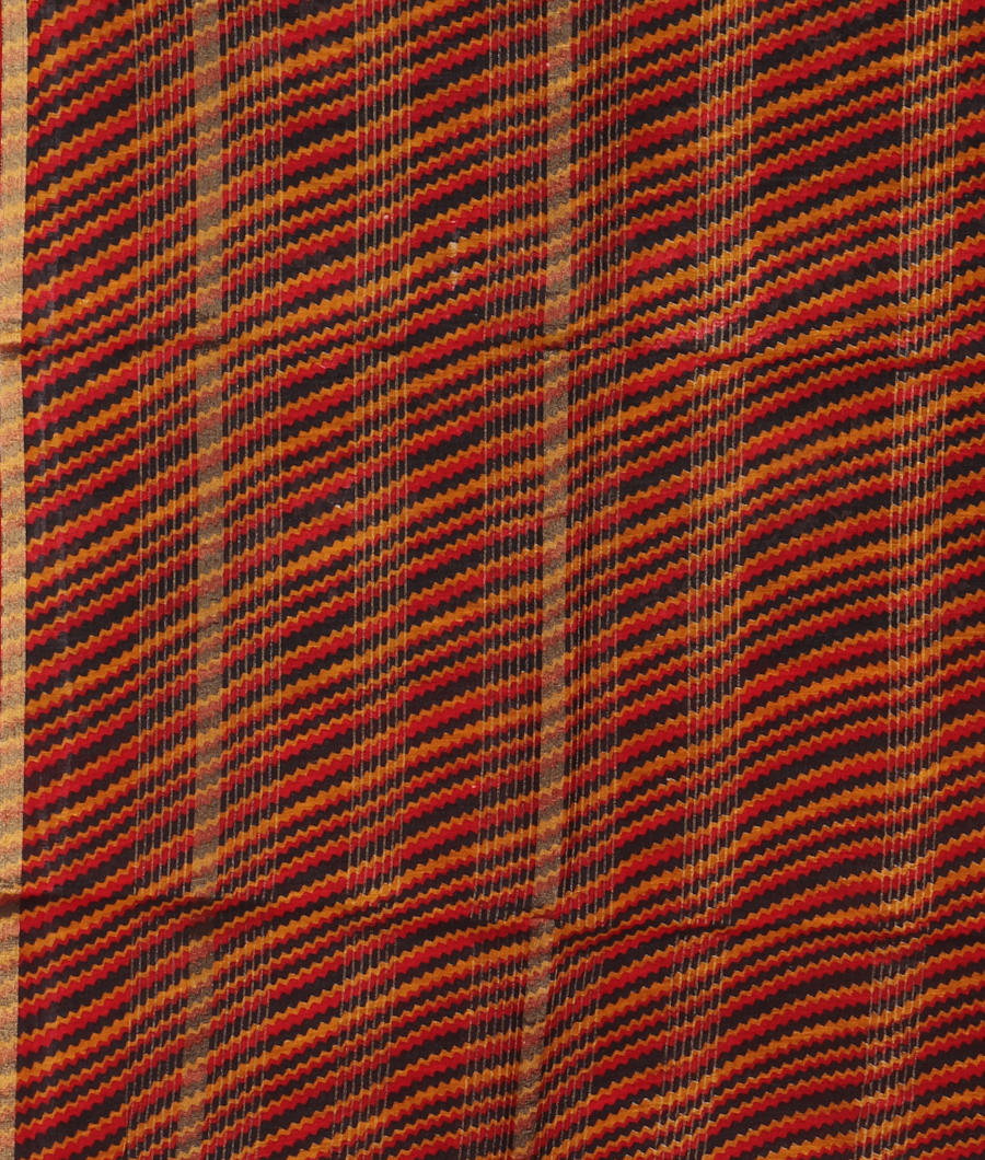 Black Soft Tussar Printed Saree T2674583