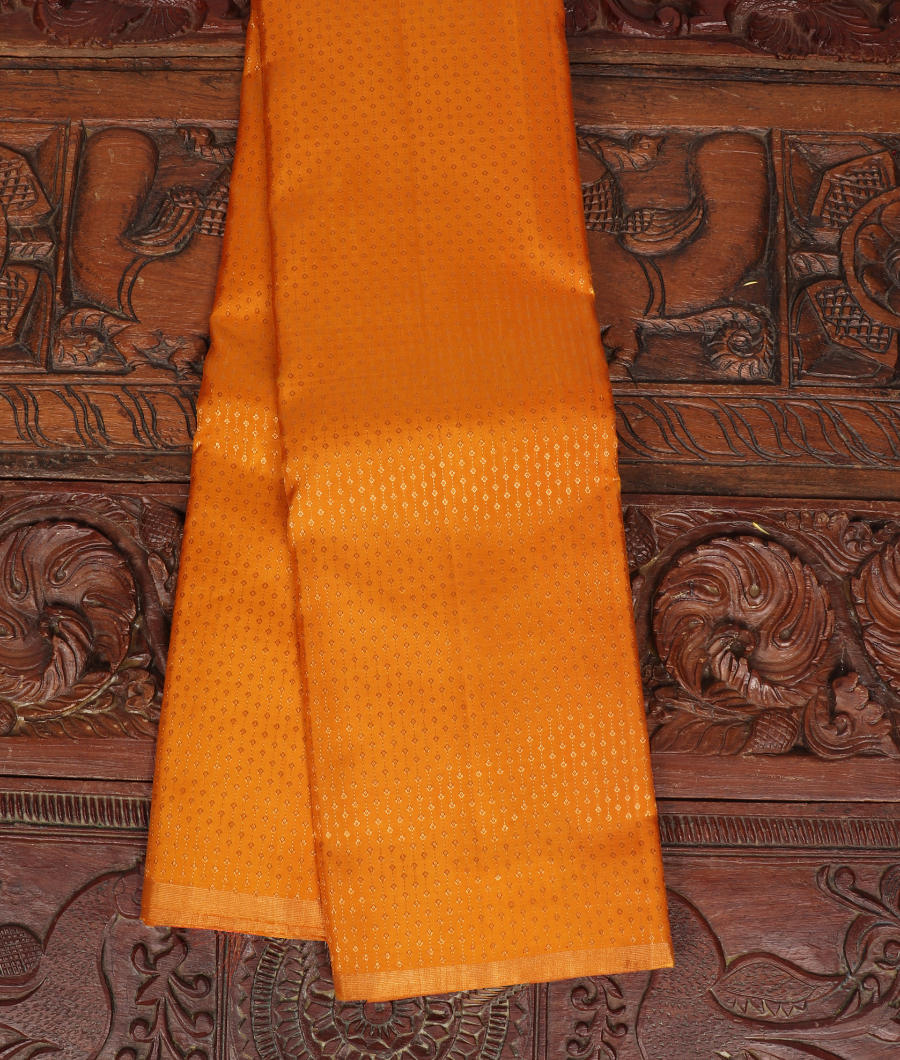 Yellow Handwoven Kanjivaram Silk Saree T313527-image