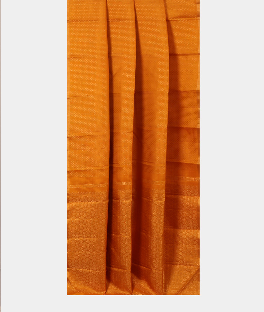 Yellow Handwoven Kanjivaram Silk Saree T3135272