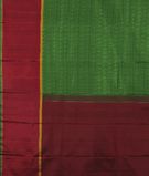 Green Handwoven Kanjivaram Silk Saree T2512324