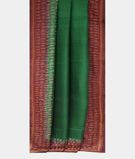 Green Tussar Embroidery Saree T3156202