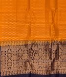 Yellow Handwoven Kanjivaram Silk Saree T2945164