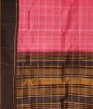 Pink Handwoven Kanjivaram Silk Saree T3170894