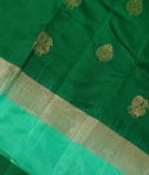  Green Soft Silk Saree T3201061