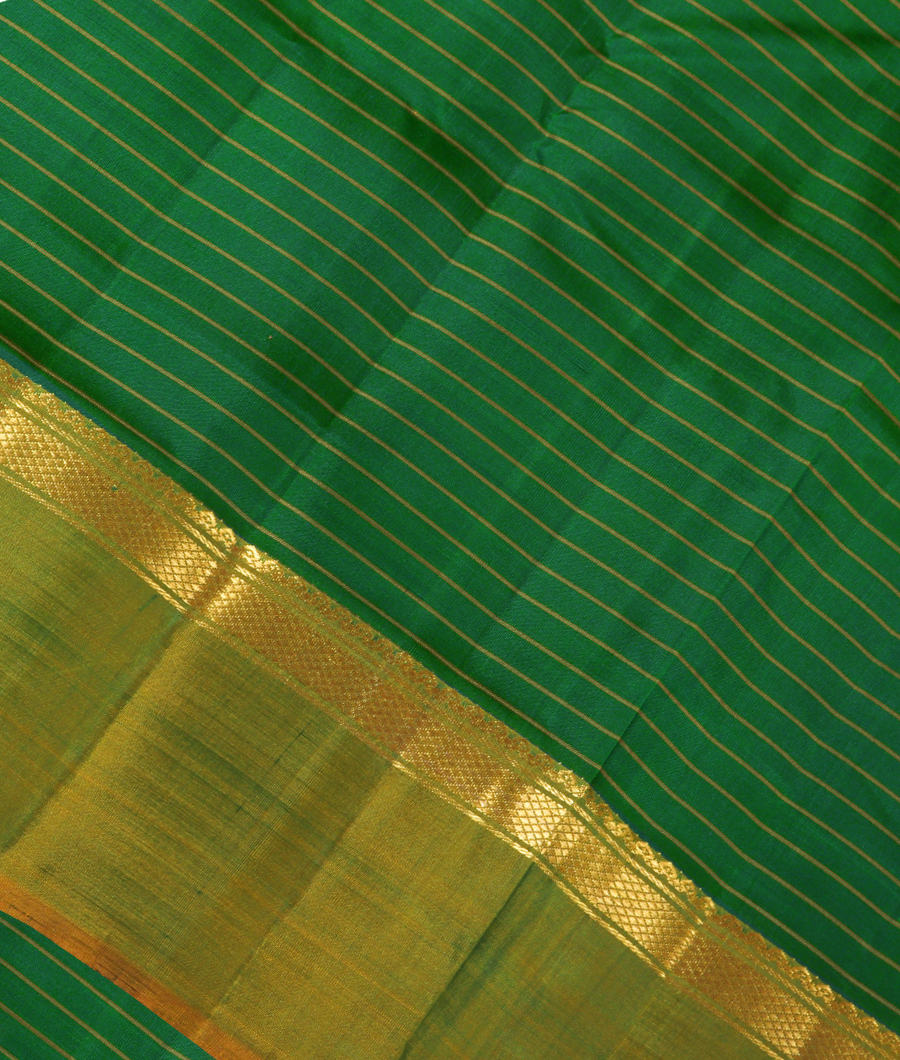 Green Soft Silk Saree T318134-image