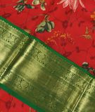 Red Printed Kanjivaram Silk Saree T2878451