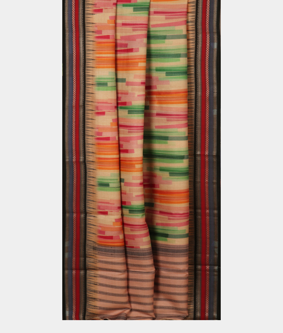 Beige Vidarbha Tussar Saree T3189142